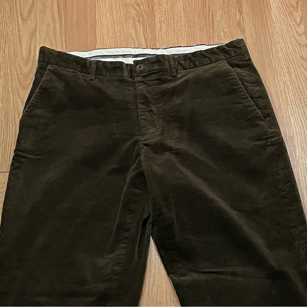 Polo Ralph Lauren Men’s Preston 36x32 (35x31) Corduroy Pants Brown Preppy - Picture 2 of 16